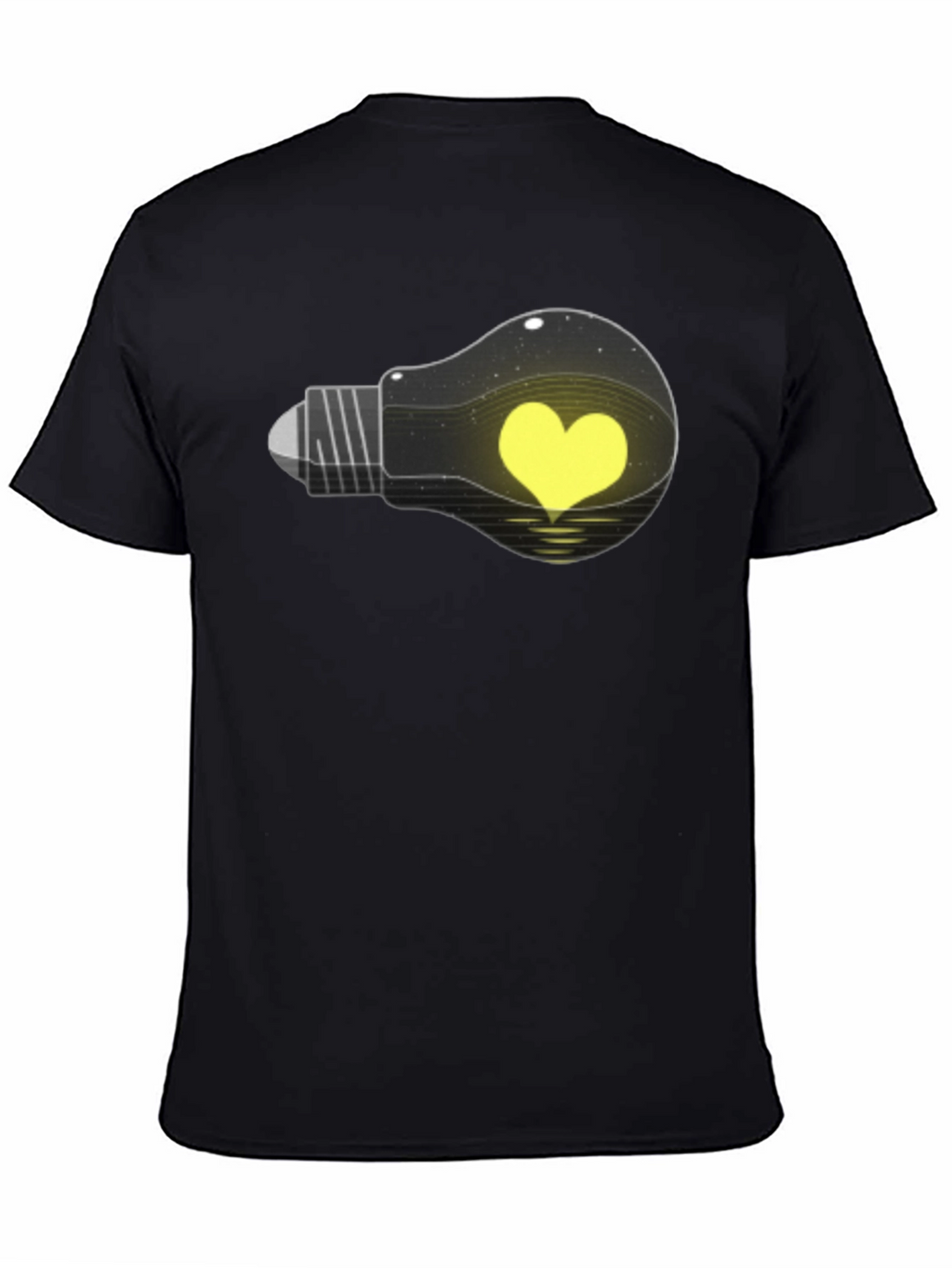 Heart Lightbulb T-Shirt - Express Your Love