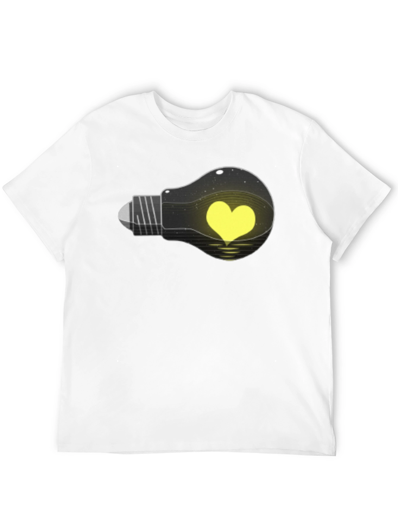 Heart Lightbulb T-Shirt - Express Your Love