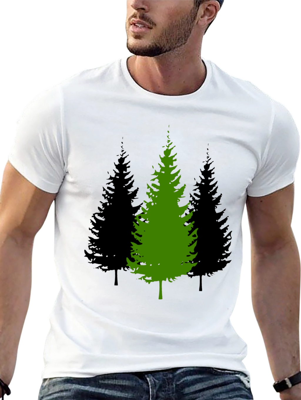 Nature Scene Mens Graphic T-Shirt