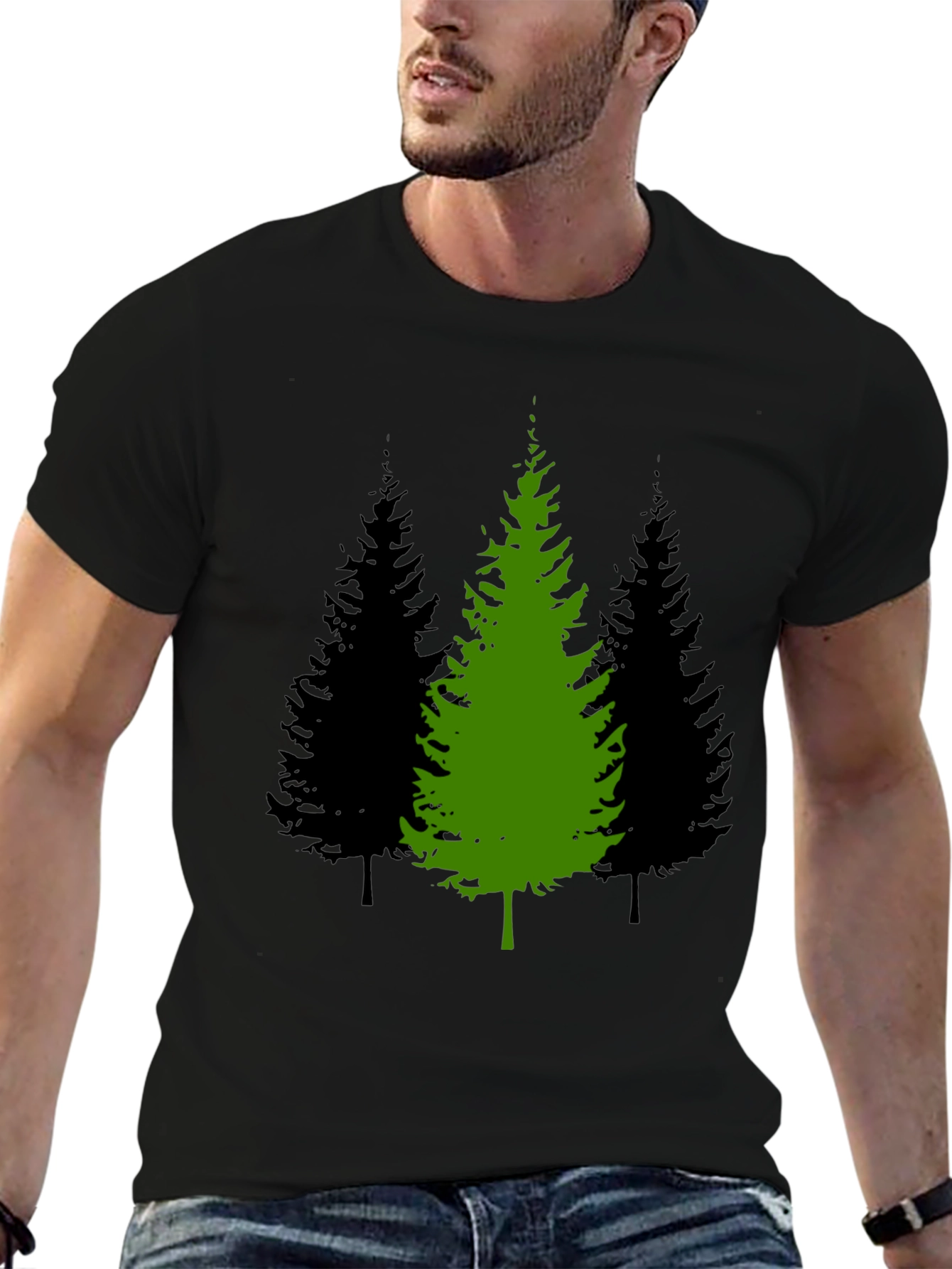 Nature Scene Mens Graphic T-Shirt