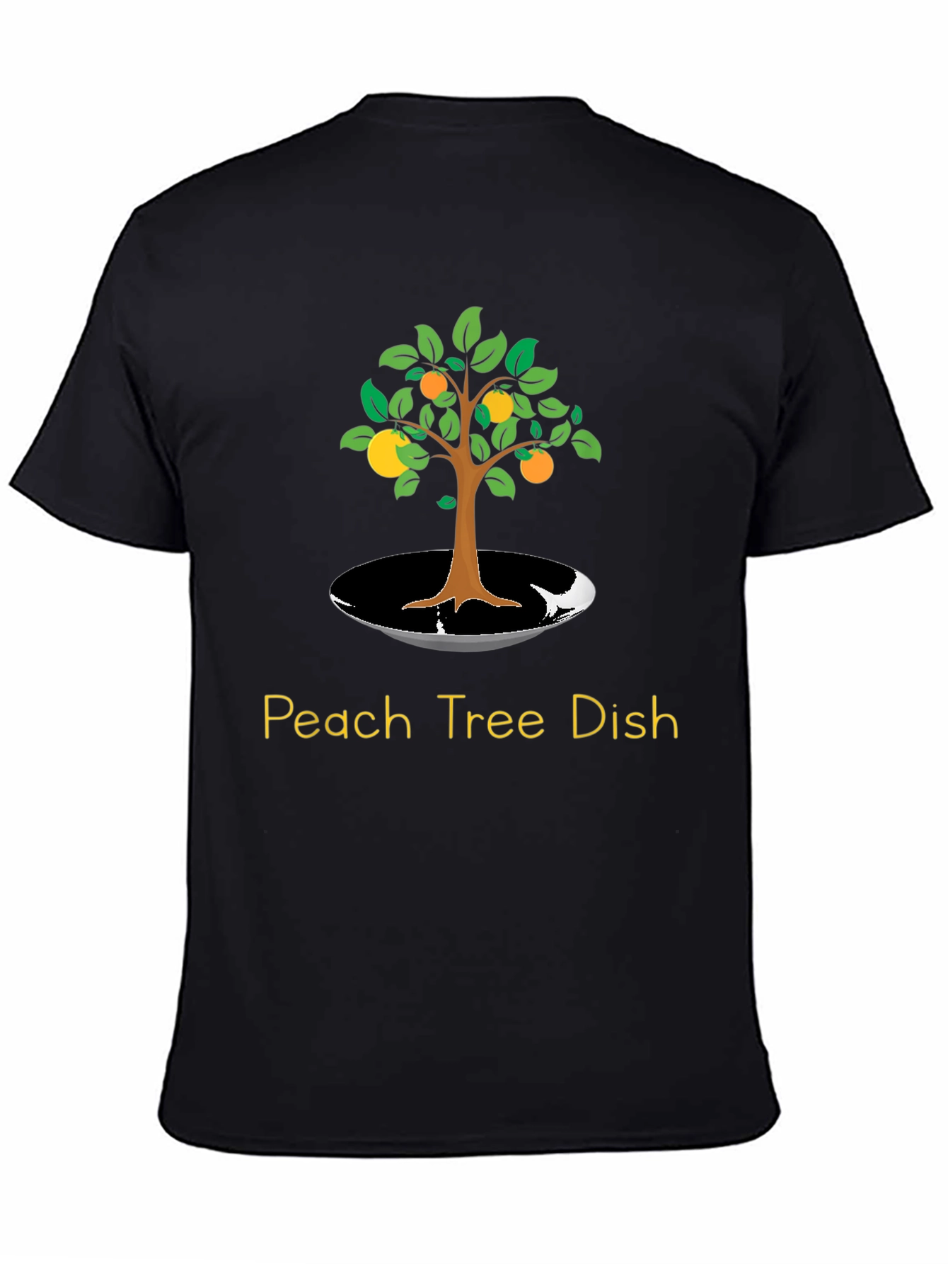 Peach Tree Dish T-Shirt - Unique Graphic Tee