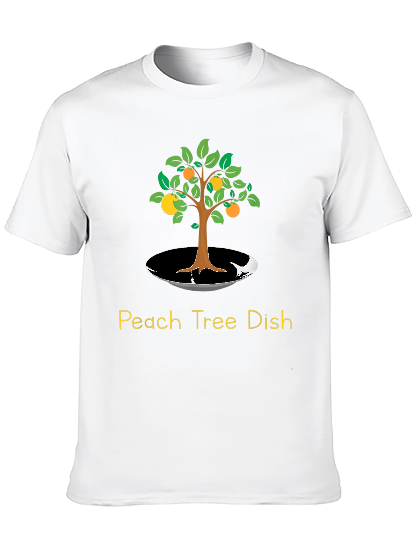 Peach Tree Dish T-Shirt - Unique Graphic Tee