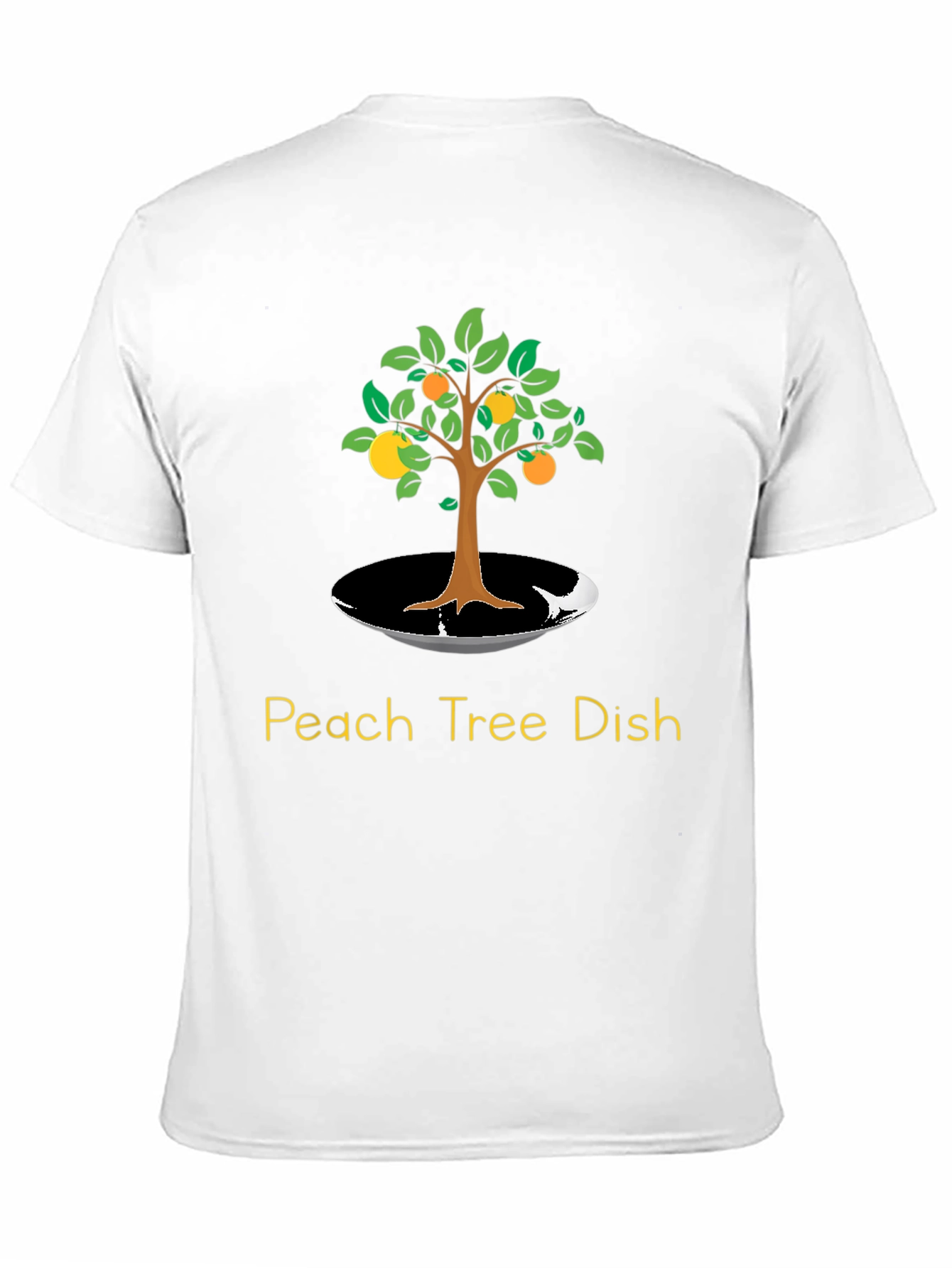 Peach Tree Dish T-Shirt - Unique Graphic Tee
