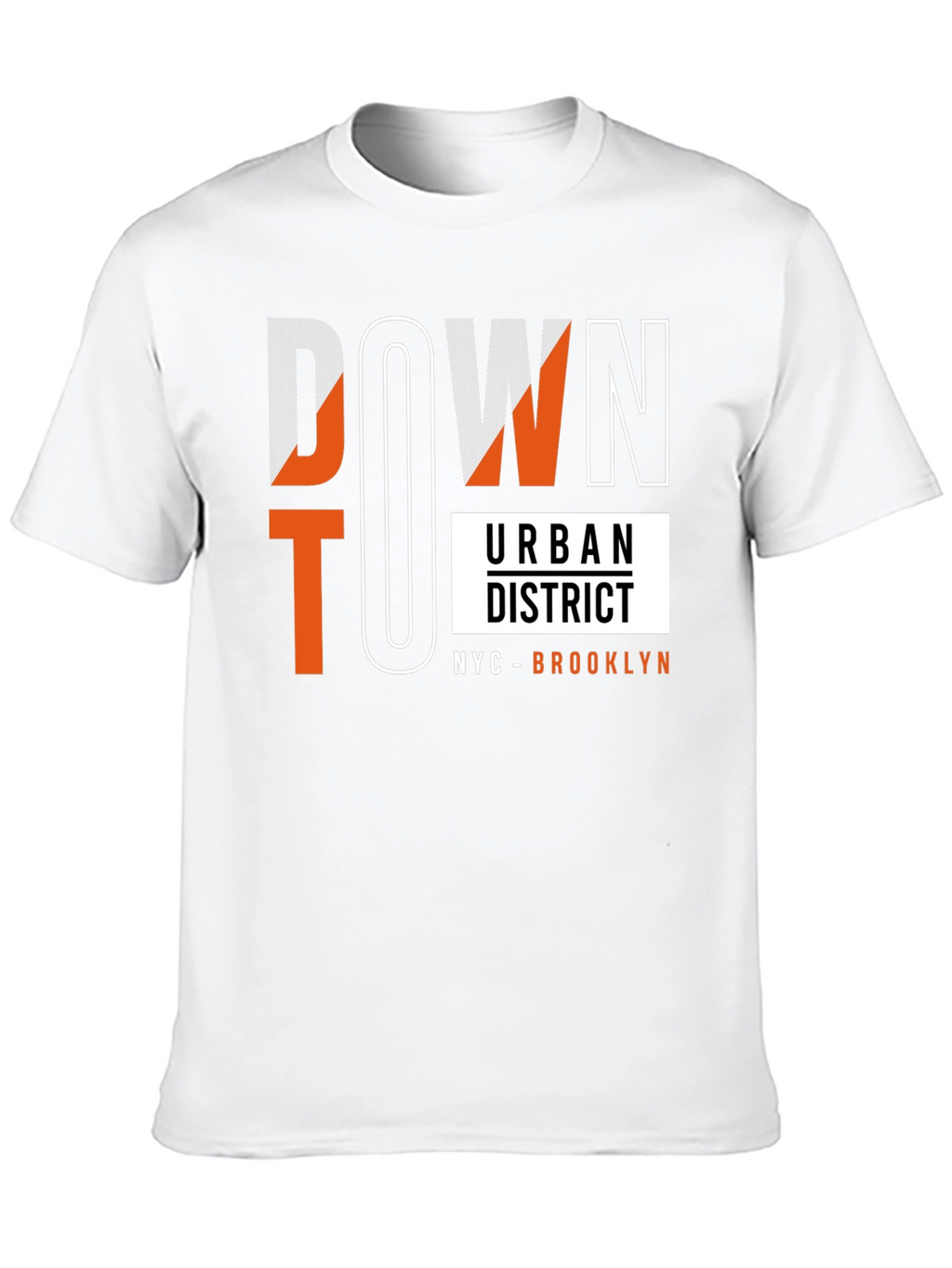 Downtown Urban District Graphic Tee - NYC Brooklyn