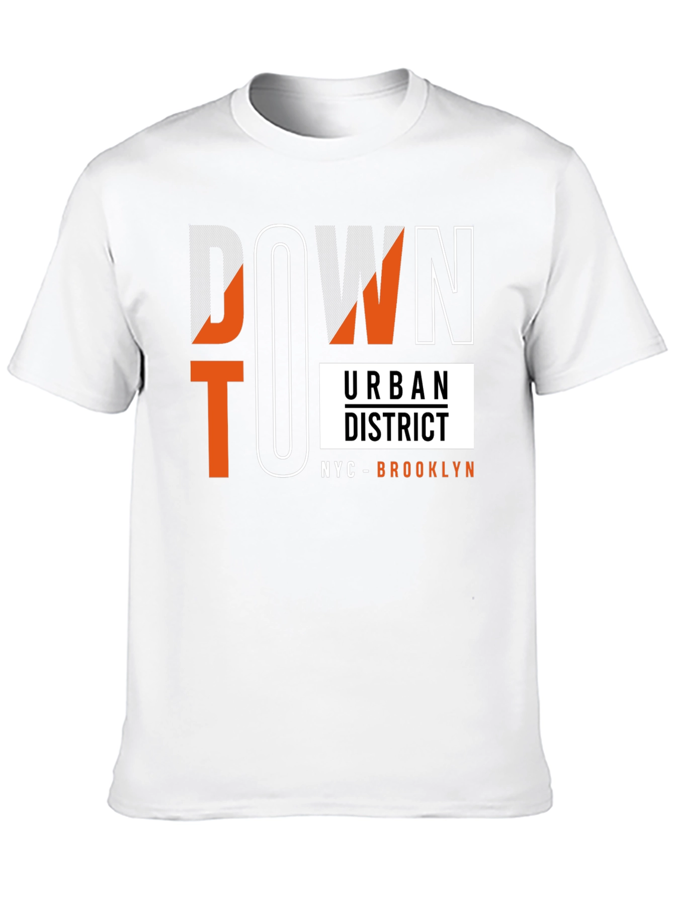 Downtown Urban District Graphic Tee - NYC Brooklyn