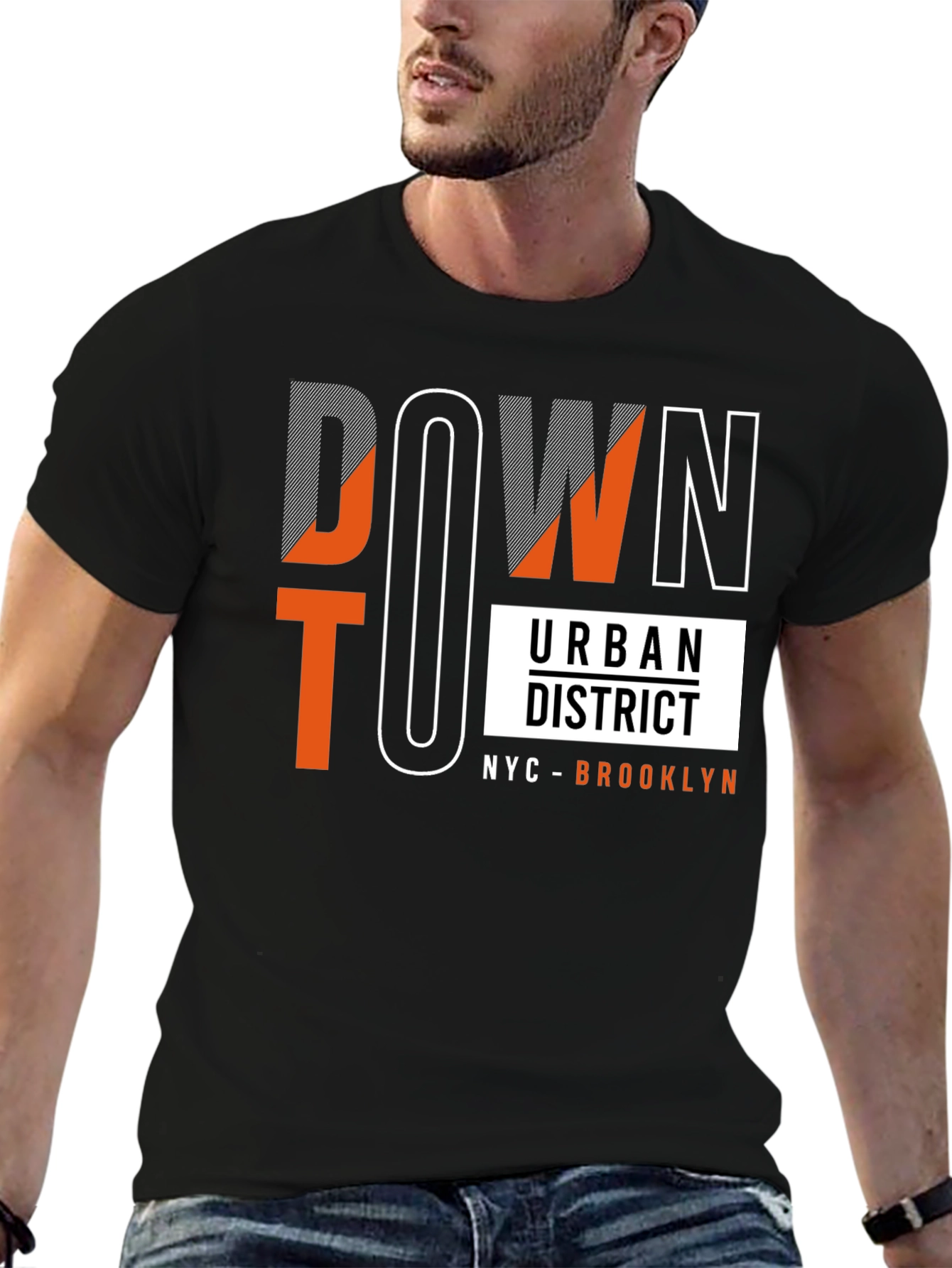 Downtown Urban District Graphic Tee - NYC Brooklyn