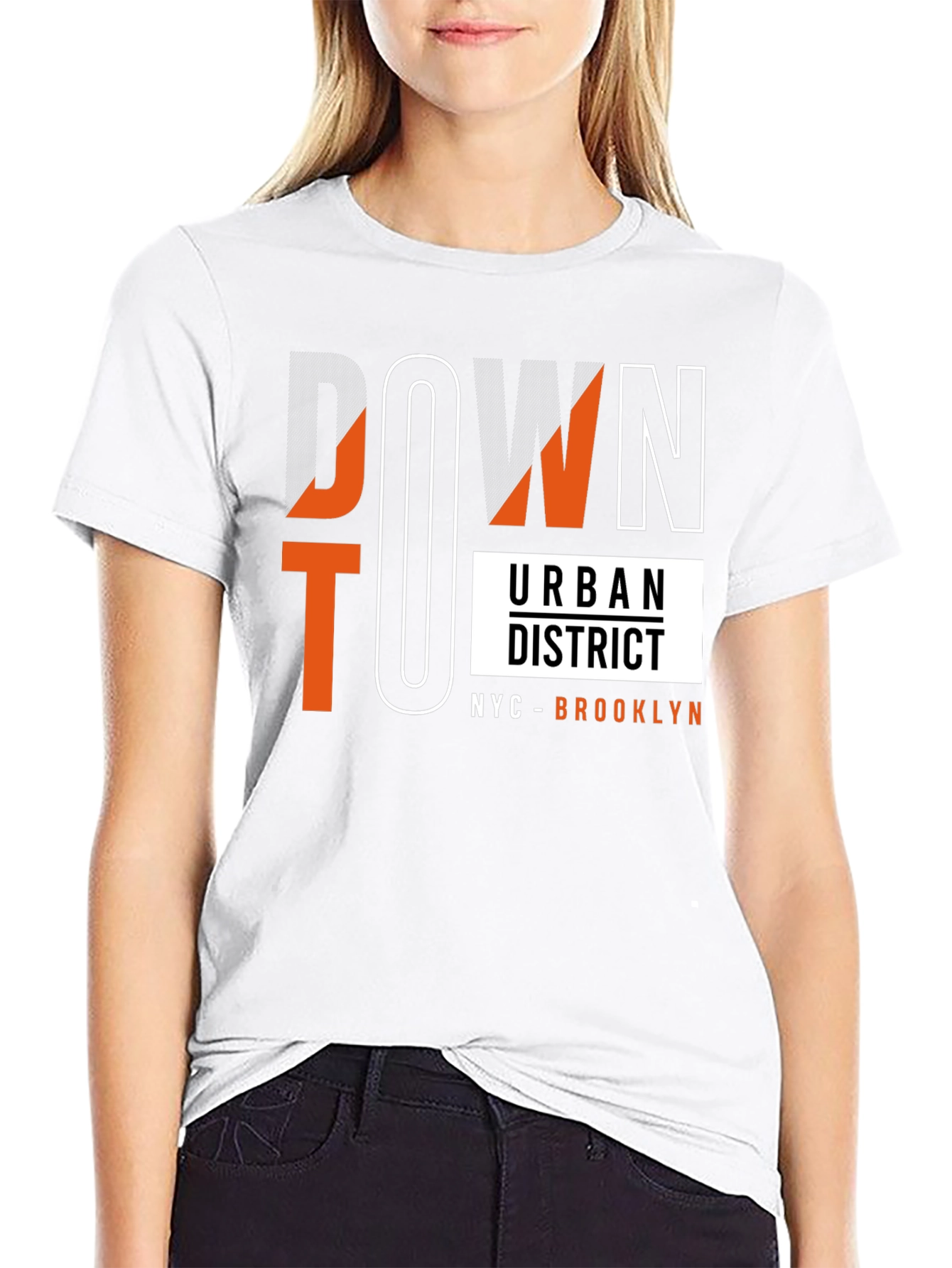 Downtown Urban District Graphic Tee - NYC Brooklyn