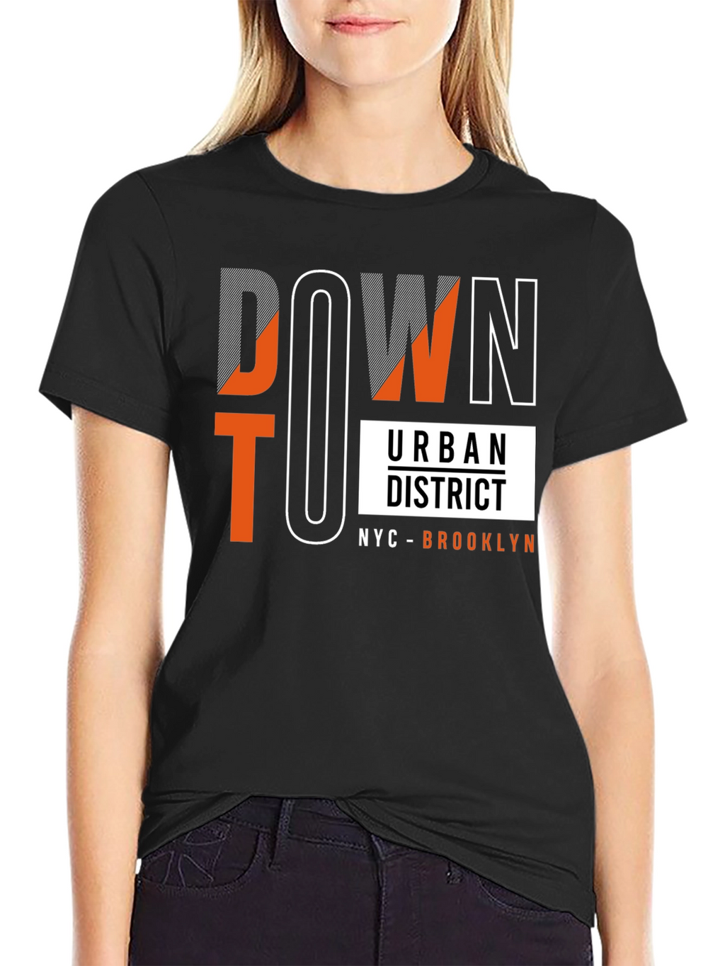 Downtown Urban District Graphic Tee - NYC Brooklyn