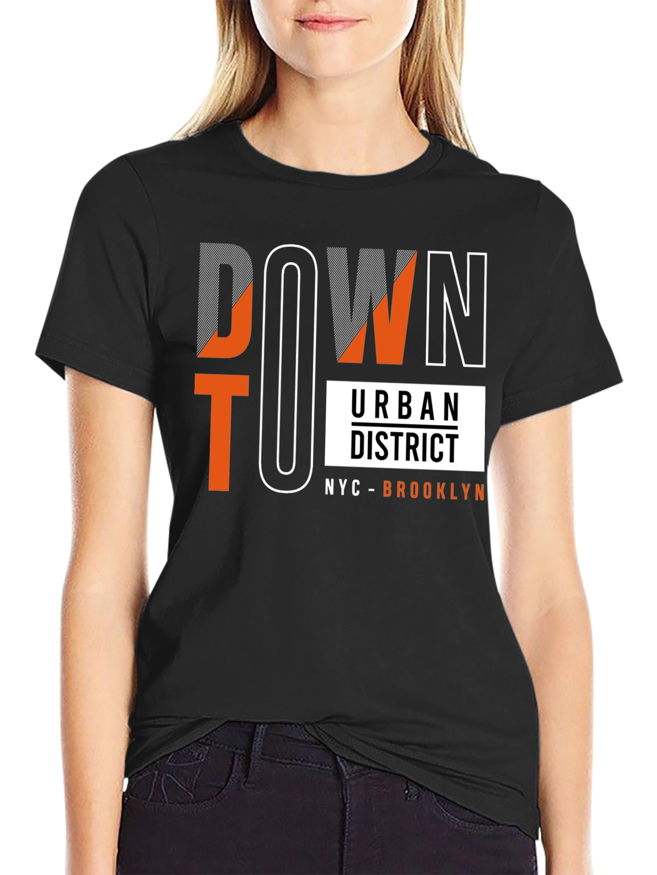 Downtown Urban District Graphic Tee - NYC Brooklyn