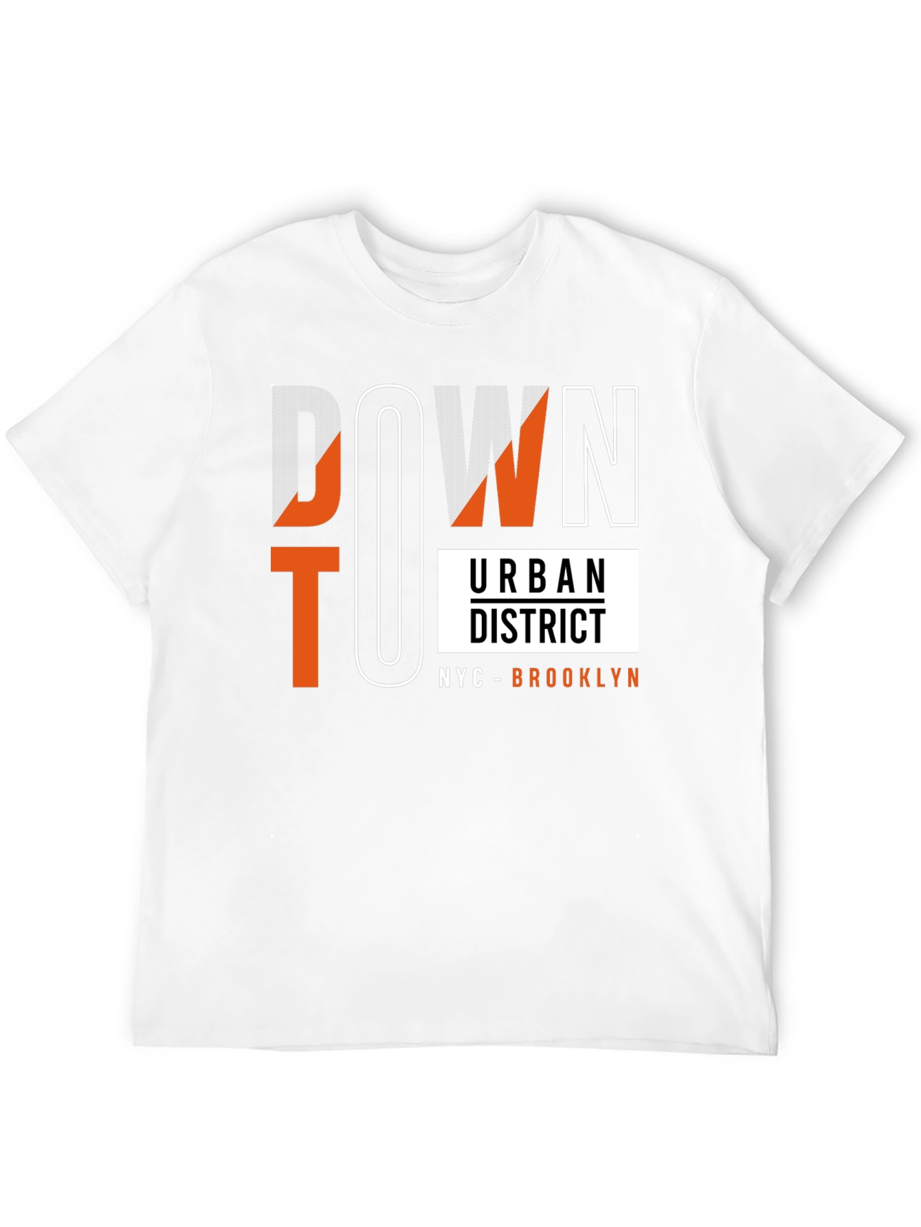 Downtown Urban District Graphic Tee - NYC Brooklyn