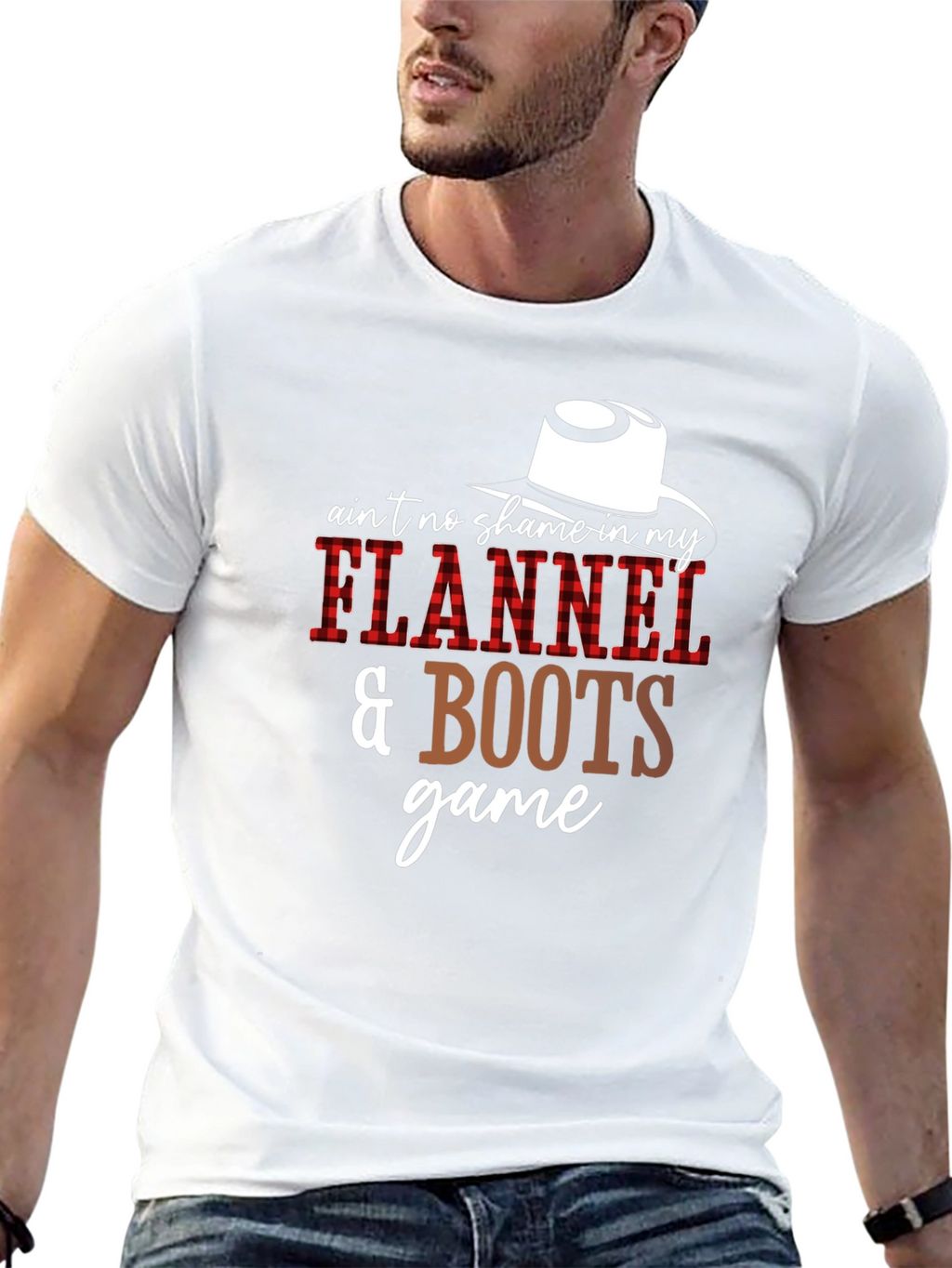 Flannel & Boots Graphic Tee