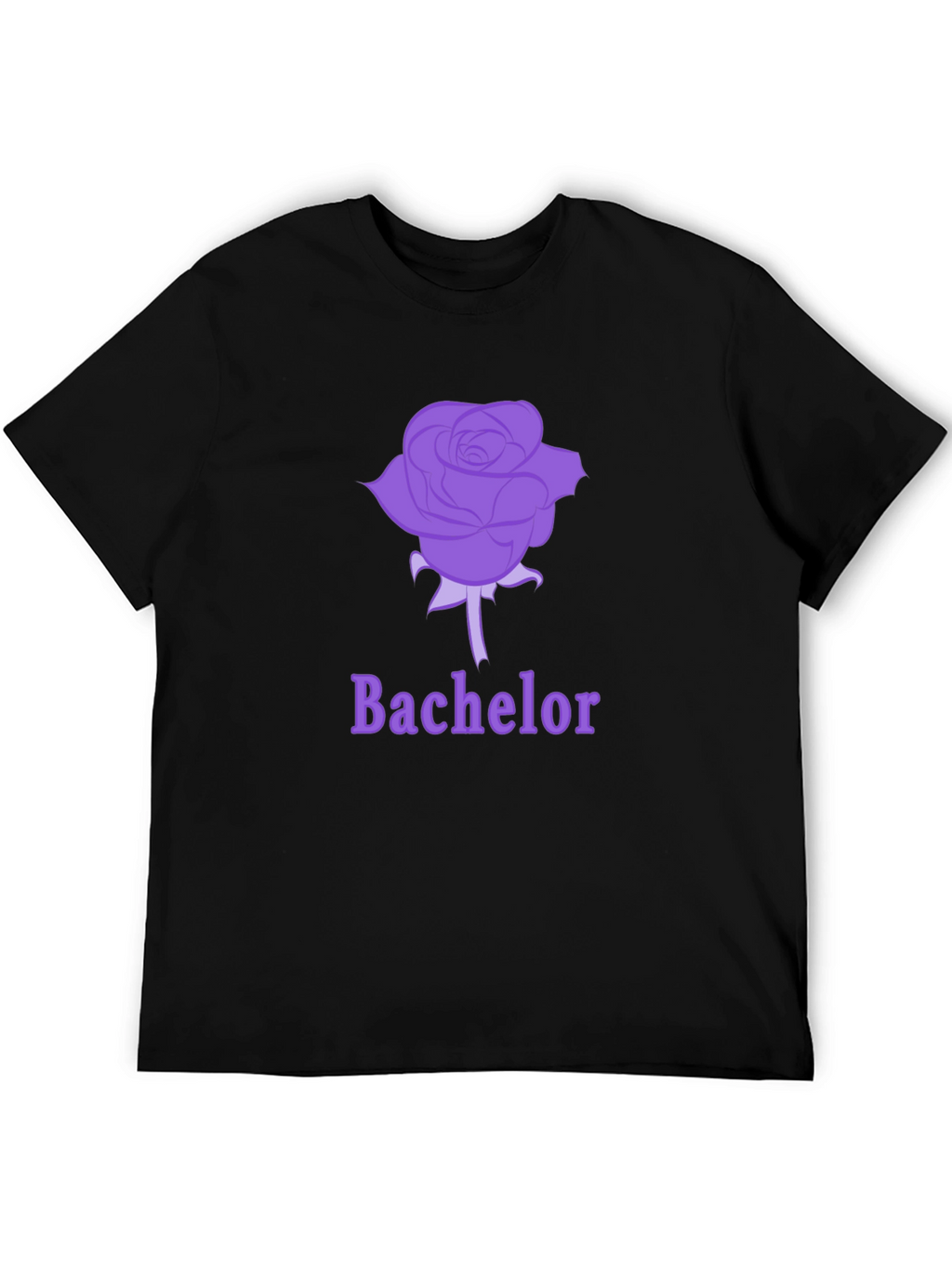 Bachelor Rose Graphic Tee - Soft Cotton Blend