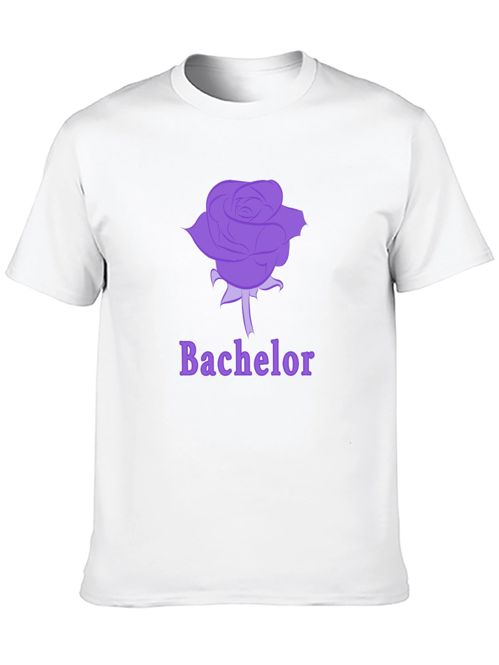 Bachelor Rose Graphic Tee - Soft Cotton Blend