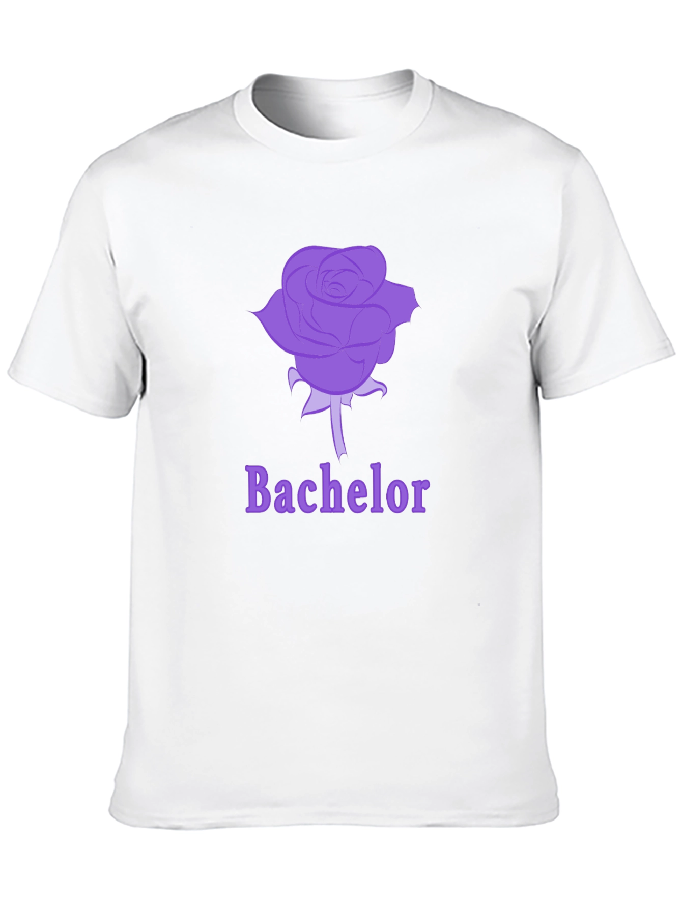 Bachelor Rose Graphic Tee - Soft Cotton Blend