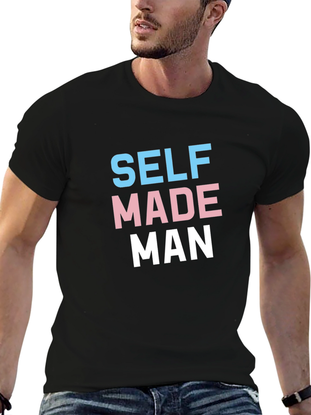Self Made Man T-Shirt - Transgender Pride