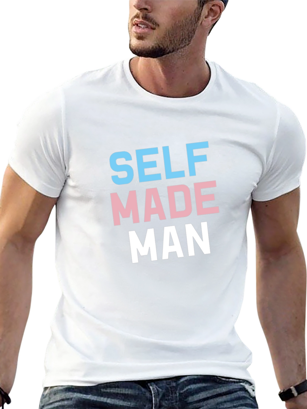 Self Made Man T-Shirt - Transgender Pride