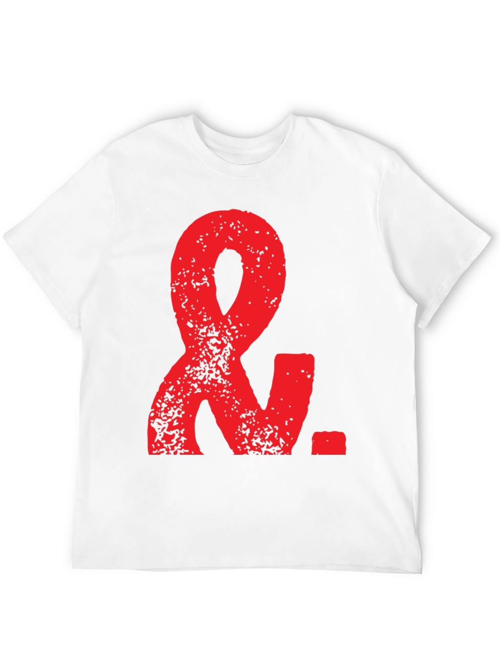 Red Ampersand &. Black T-Shirt