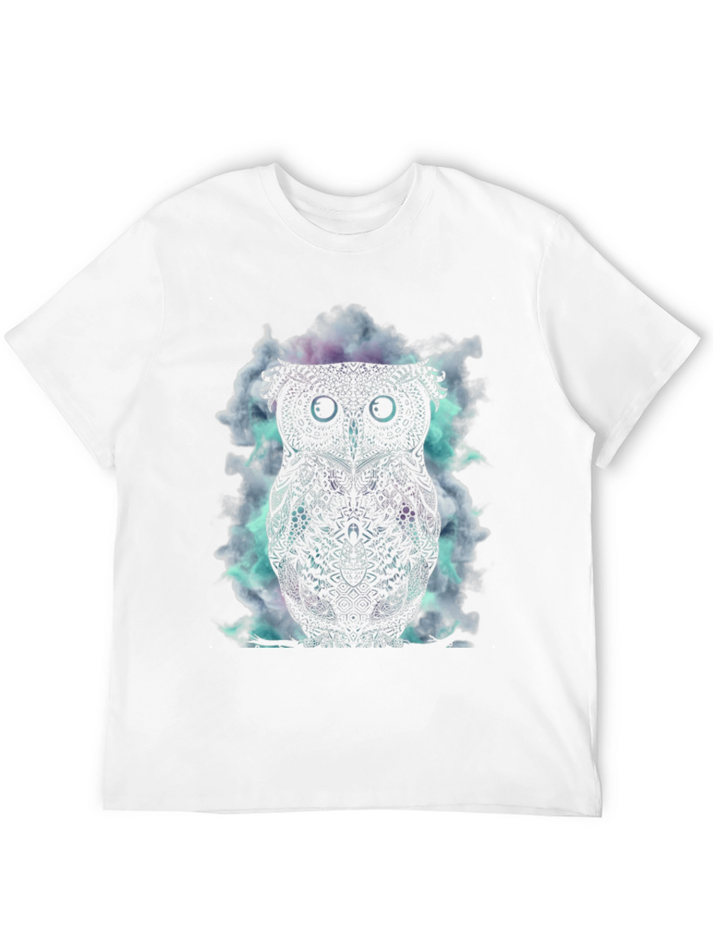 Owl Graphic Black T-Shirt