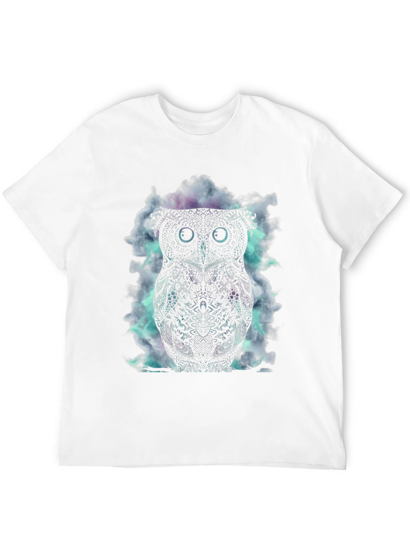 Owl Graphic Black T-Shirt