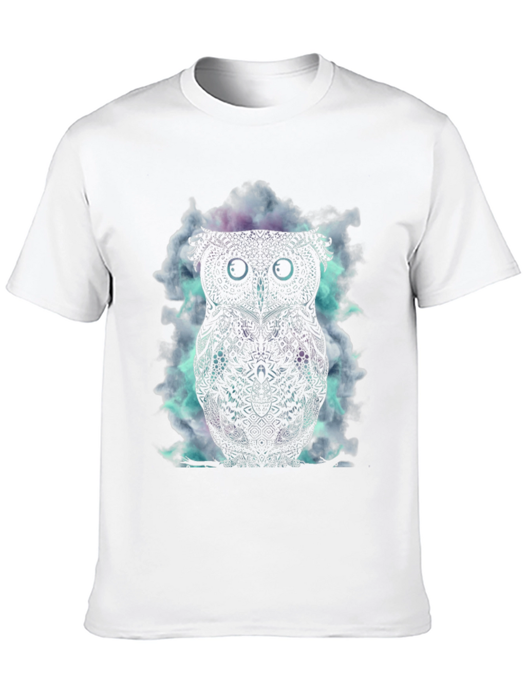 Owl Graphic Black T-Shirt