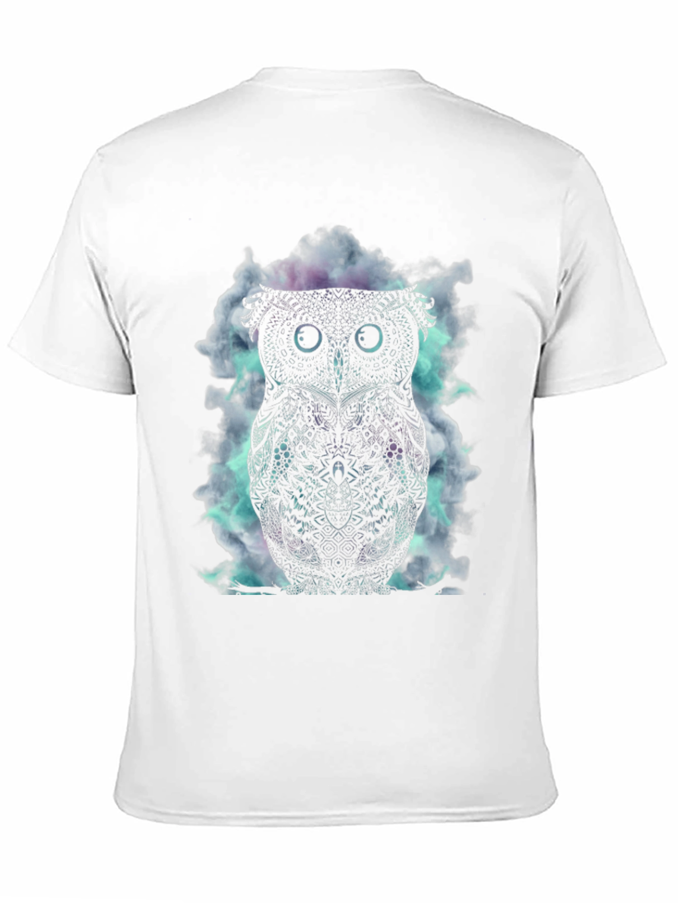 Owl Graphic Black T-Shirt
