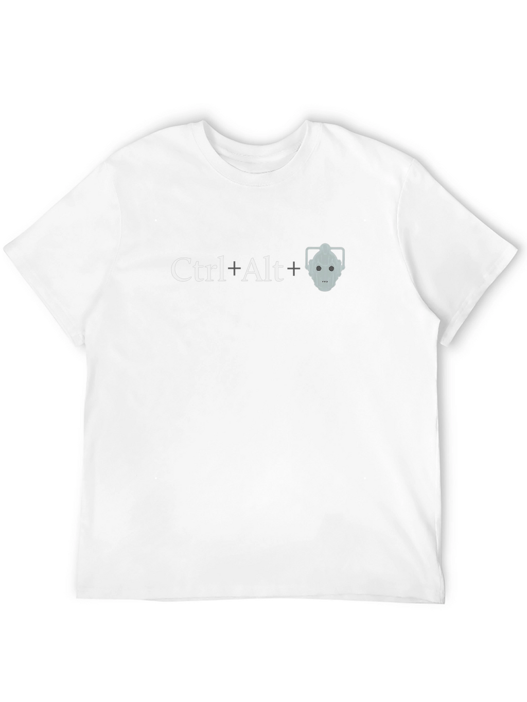 Ctrl+Alt+Cyberman Graphic T-Shirt