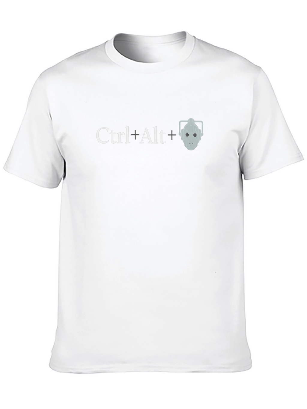 Ctrl+Alt+Cyberman Graphic T-Shirt