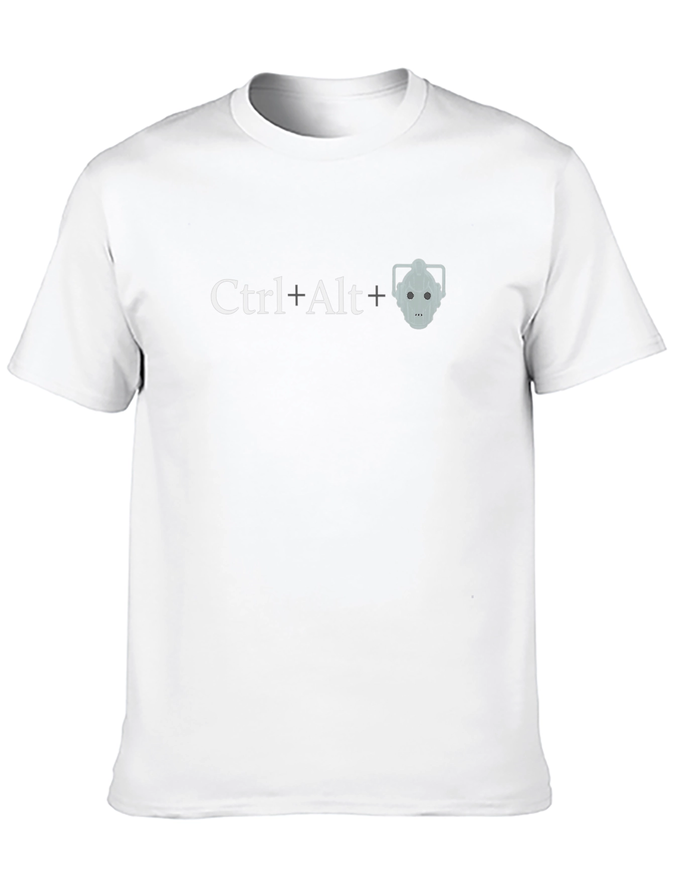 Ctrl+Alt+Cyberman Graphic T-Shirt