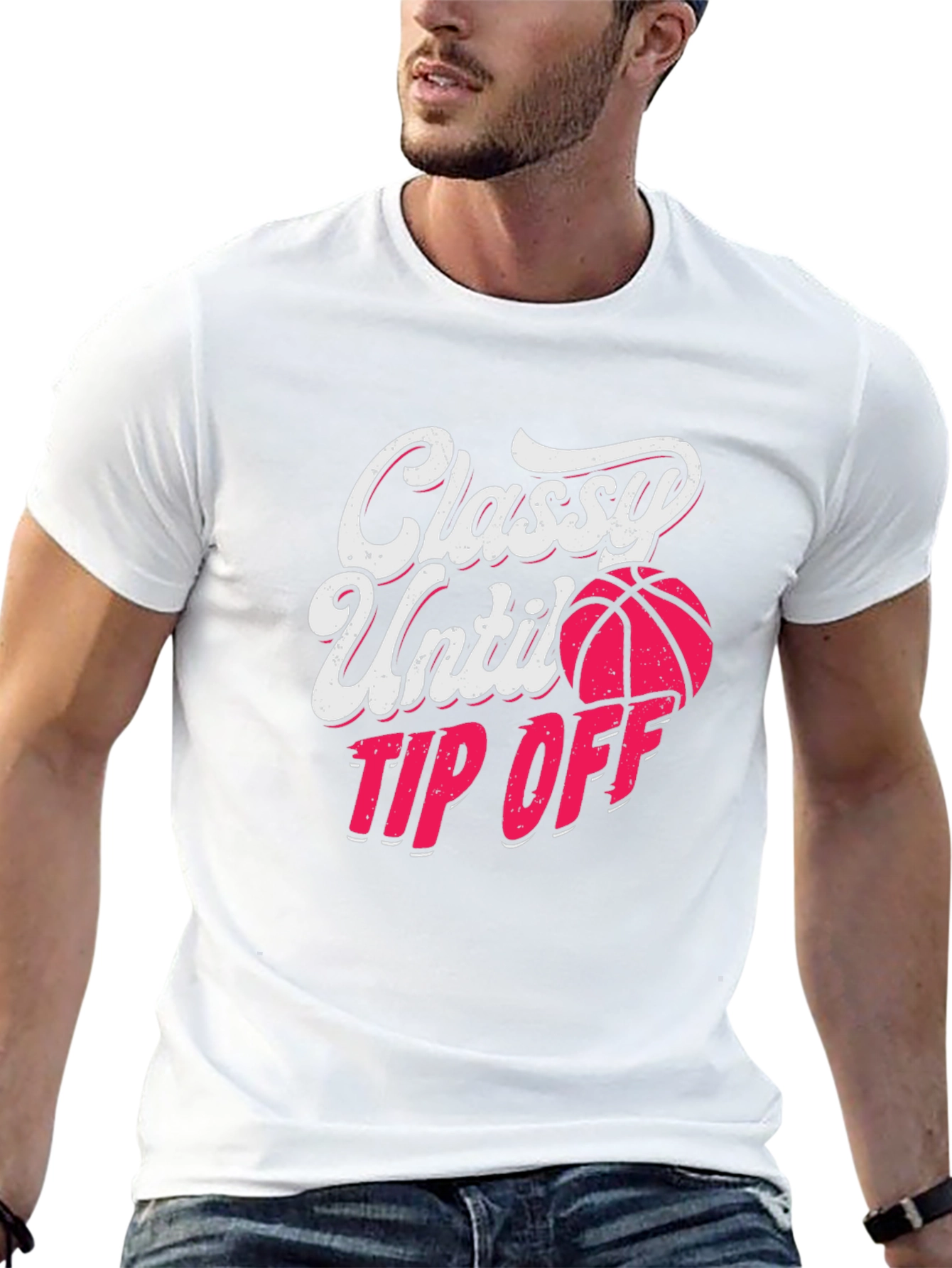 Classy Until Tip Off Graphic Tee
