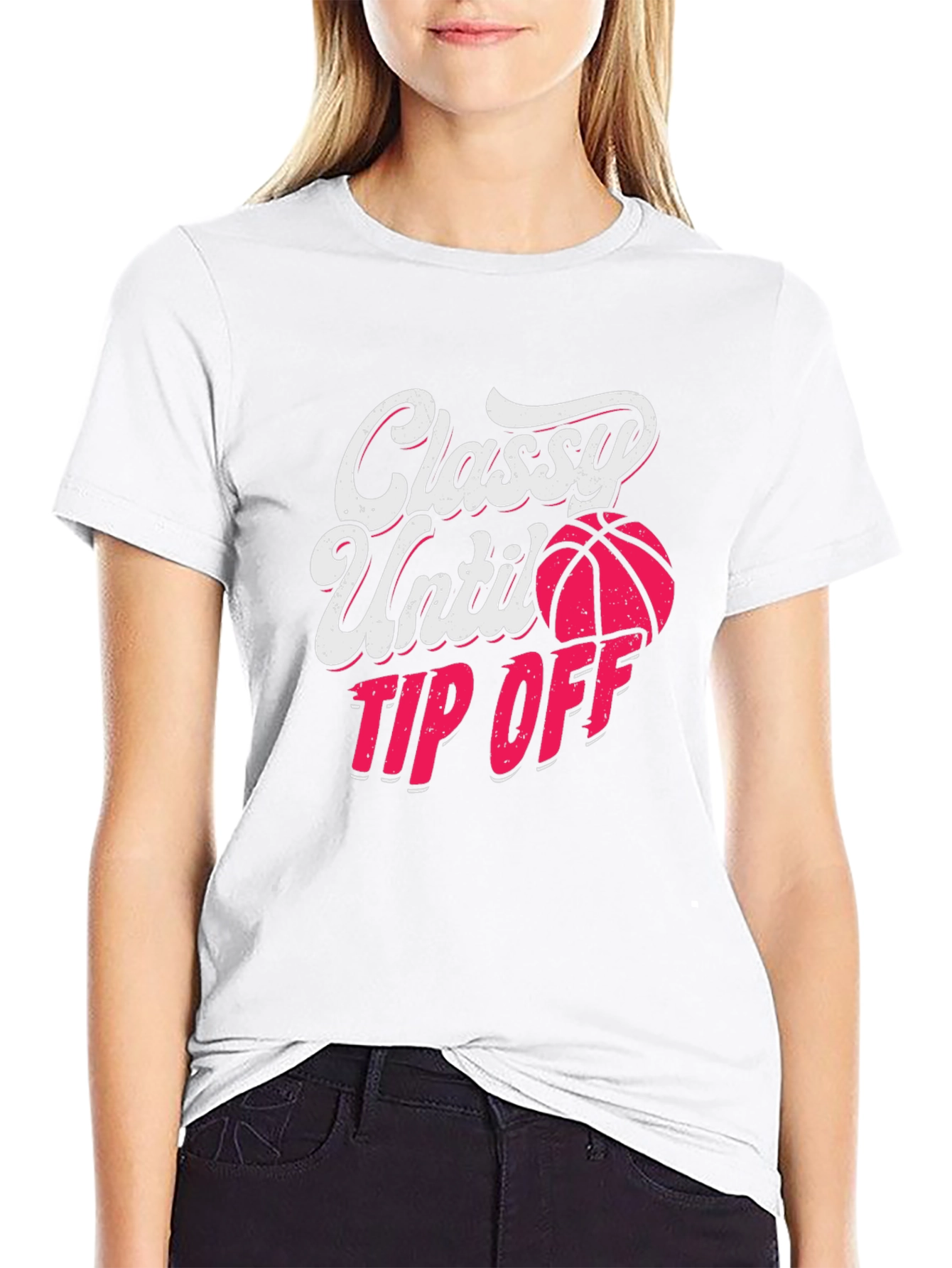 Classy Until Tip Off Graphic Tee