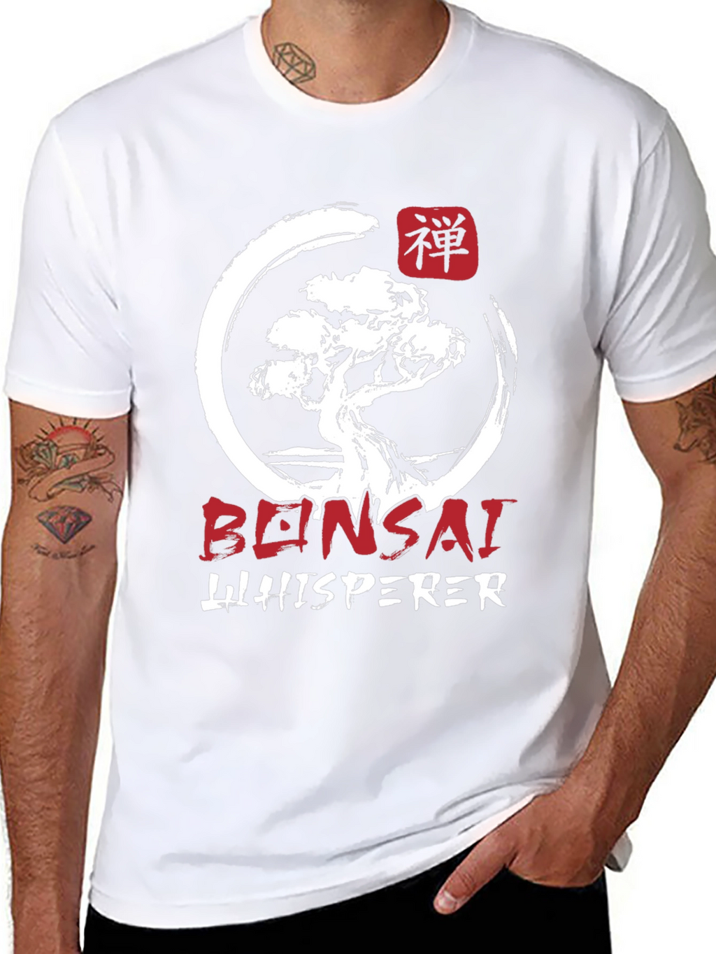 Bonsai Whisperer Graphic T-Shirt - Zen Garden Tee