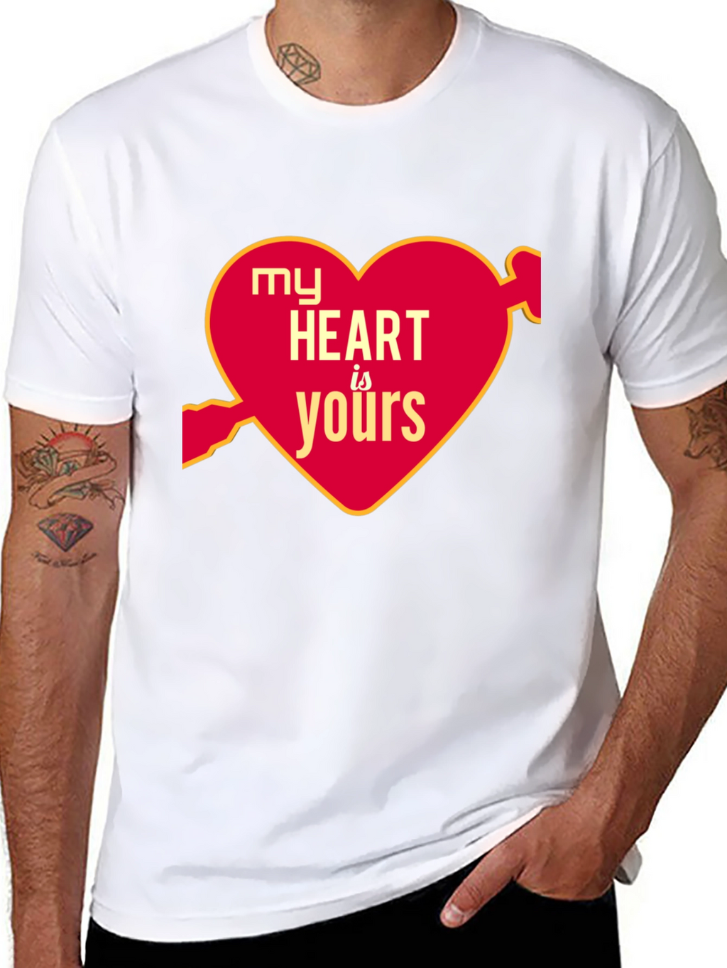 My Heart Is Yours Graphic T-Shirt