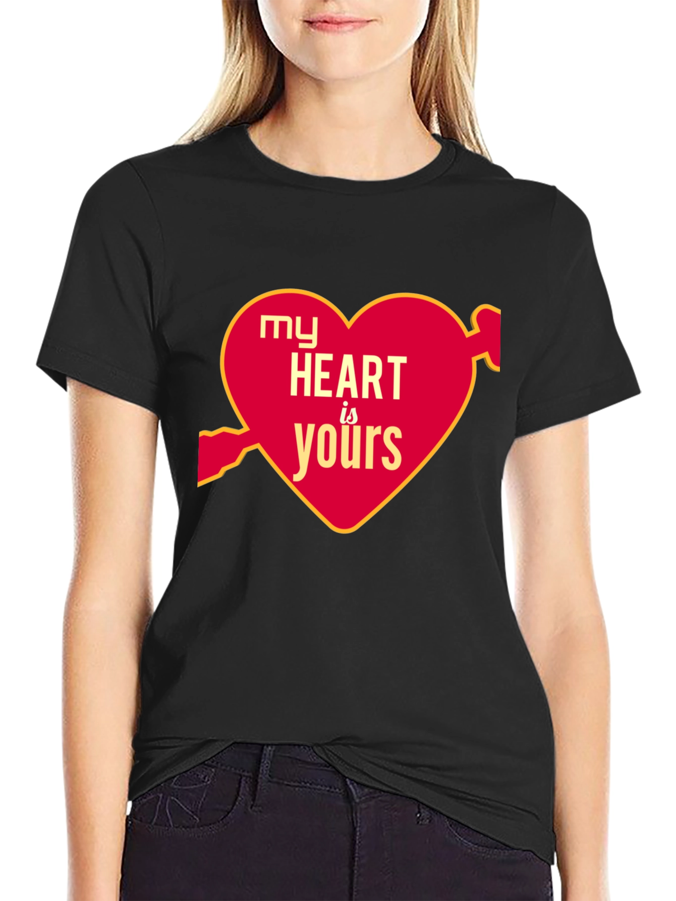 My Heart Is Yours Graphic T-Shirt