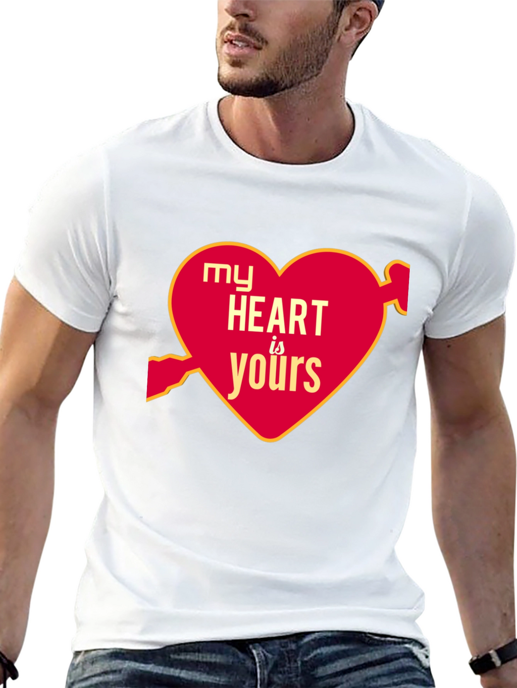 My Heart Is Yours Graphic T-Shirt
