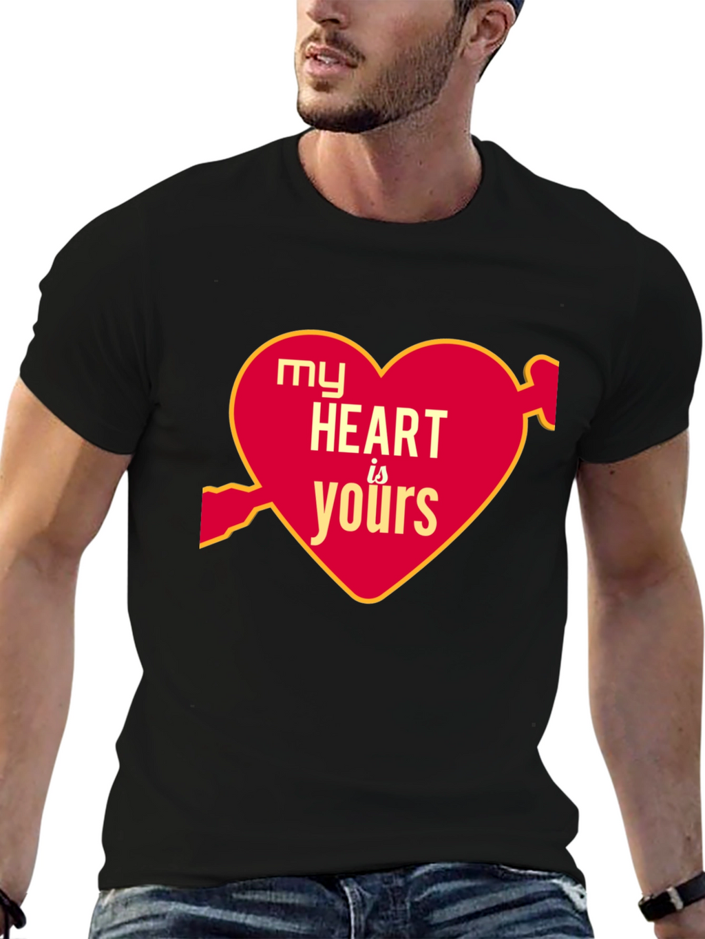 My Heart Is Yours Graphic T-Shirt