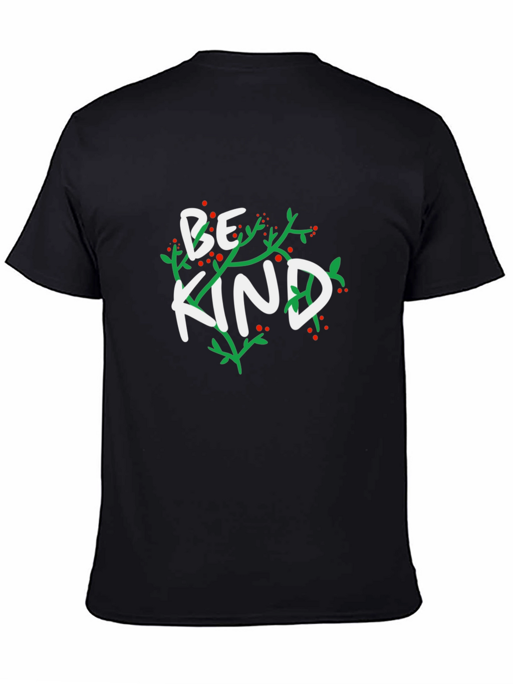 Be Kind Graphic Tee - Black Casual Comfort