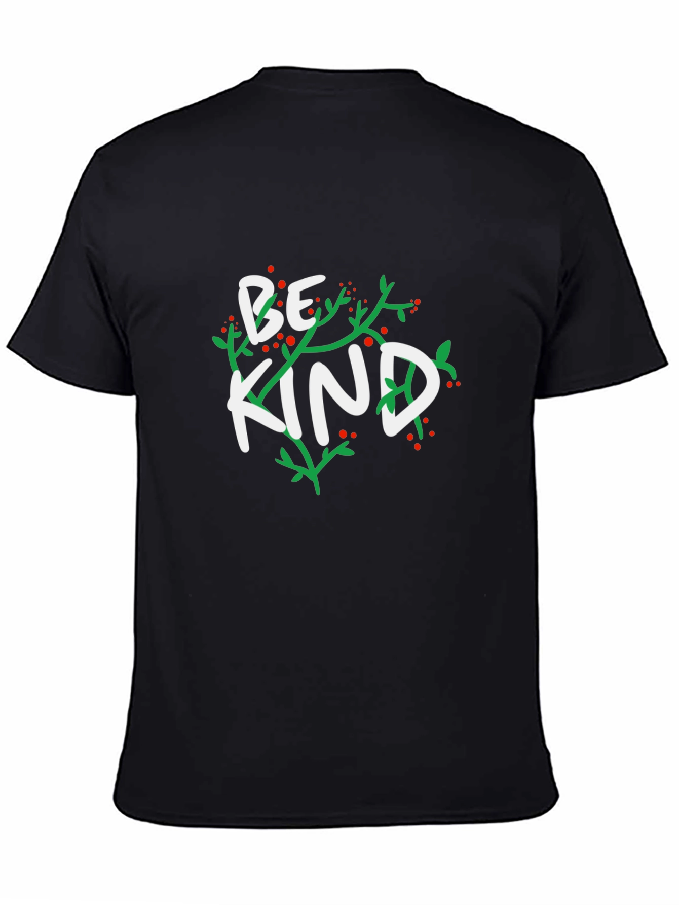 Be Kind Graphic Tee - Black Casual Comfort