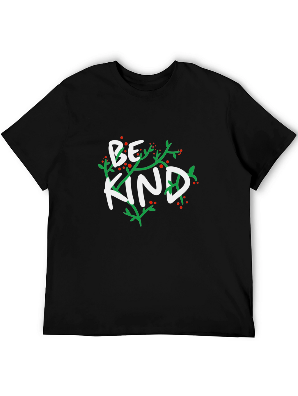 Be Kind Graphic Tee - Black Casual Comfort
