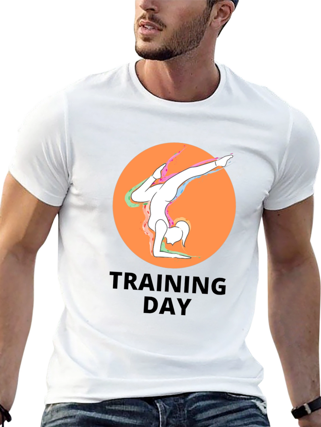 Training Day Black Graphic T-Shirt