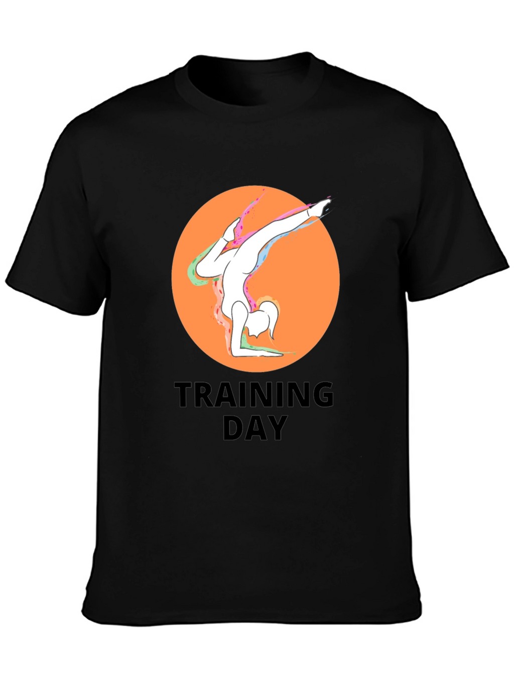 Training Day Black Graphic T-Shirt