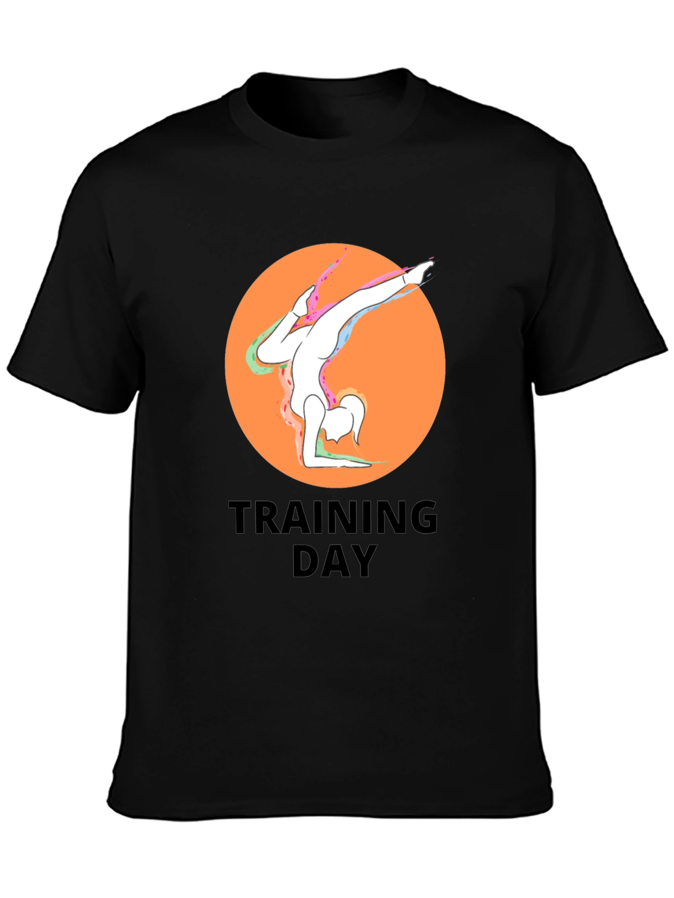 Training Day Black Graphic T-Shirt