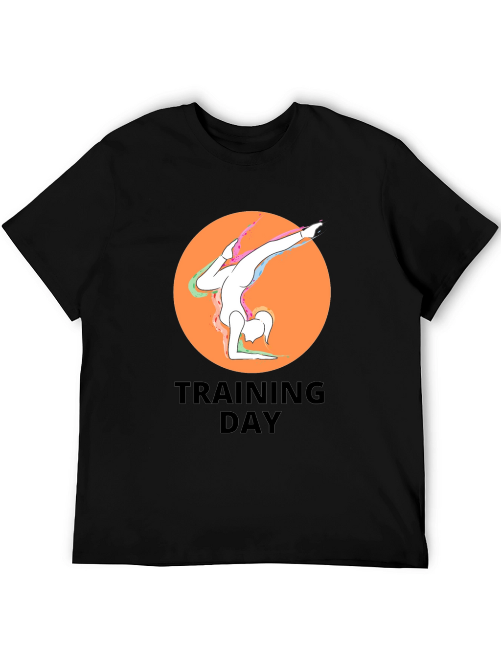 Training Day Black Graphic T-Shirt