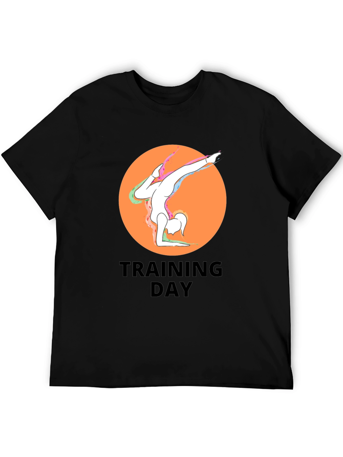 Training Day Black Graphic T-Shirt