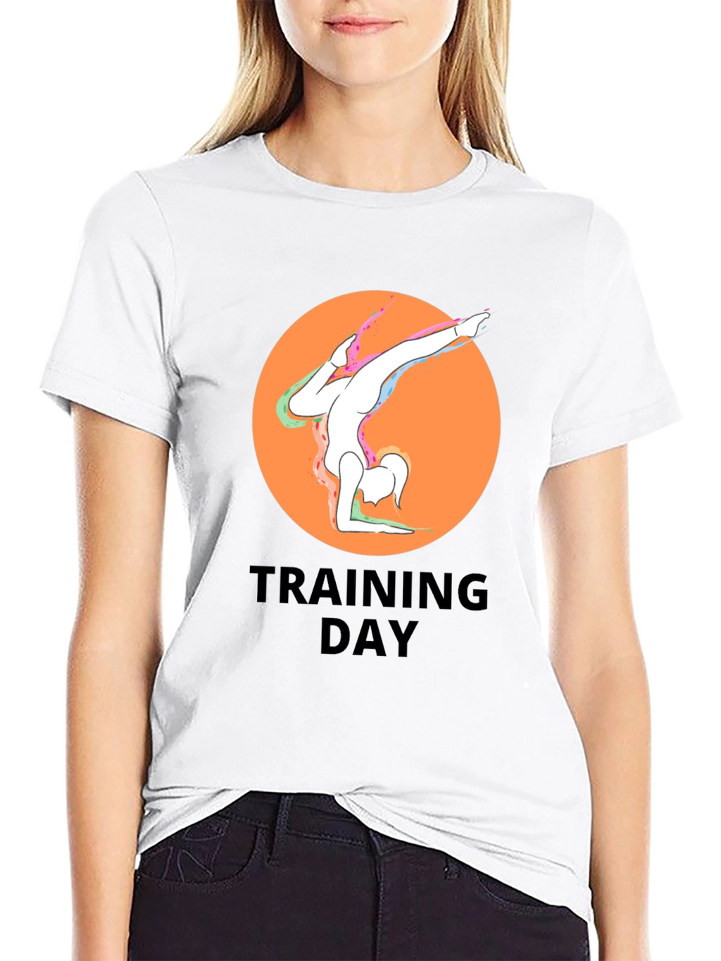 Training Day Black Graphic T-Shirt