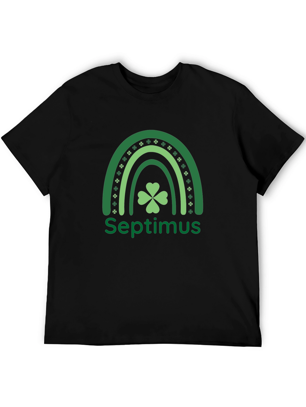 Septimus St. Patricks Day Rainbow Clover T-Shirt