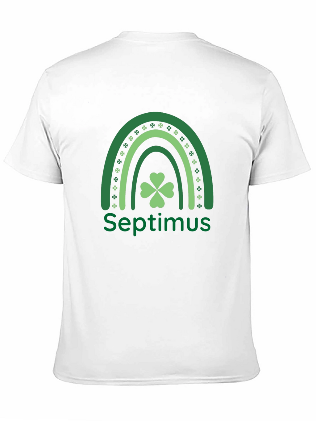Septimus St. Patricks Day Rainbow Clover T-Shirt