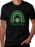 Septimus St. Patricks Day Rainbow Clover T-Shirt