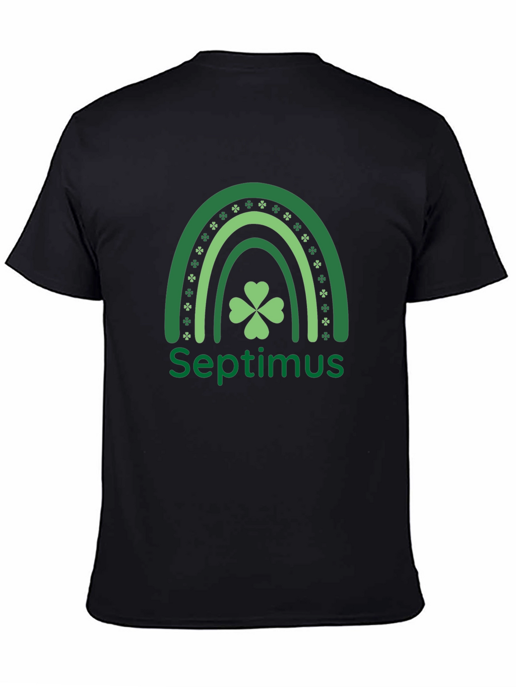 Septimus St. Patricks Day Rainbow Clover T-Shirt