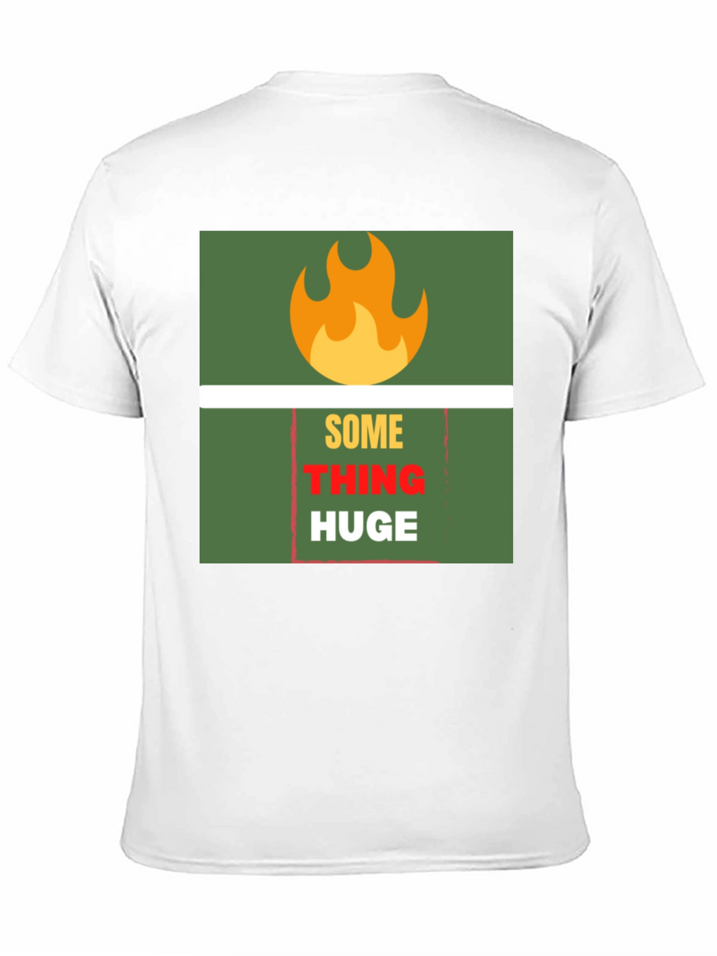 SomeTHING HUGE Graphic Tee - Bold Statement T-Shirt