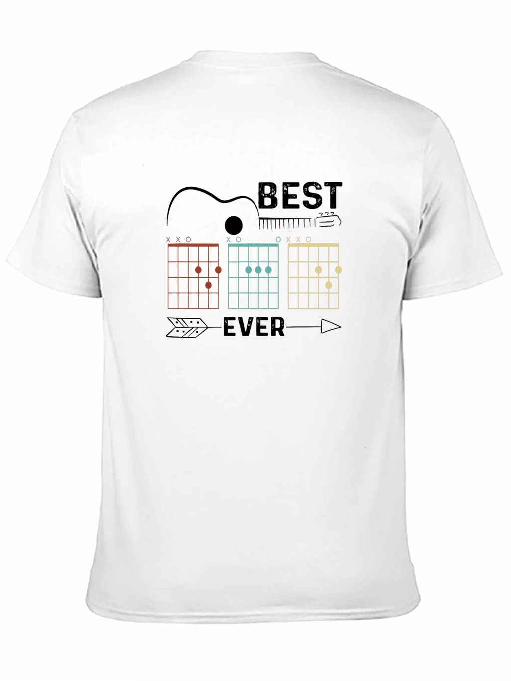 Best Ever Guitar Chords Graphic Tee